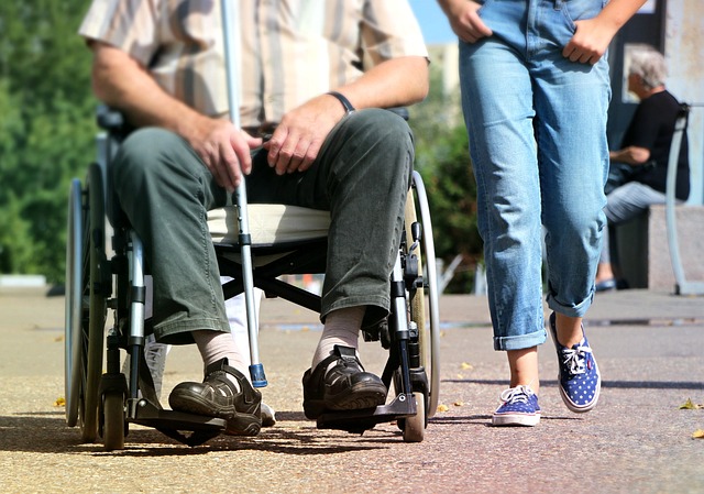 Resident in wheelchair