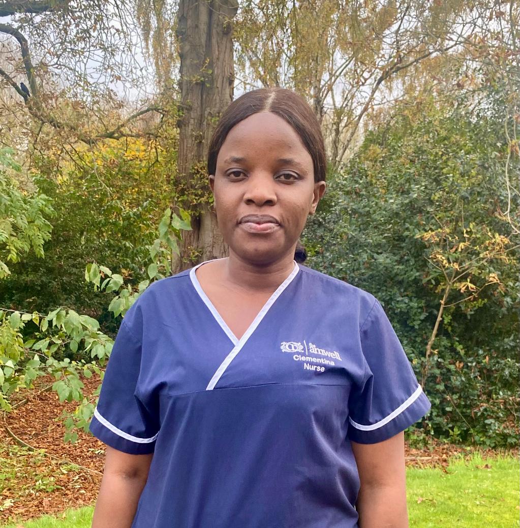 Clementina one of our nurses